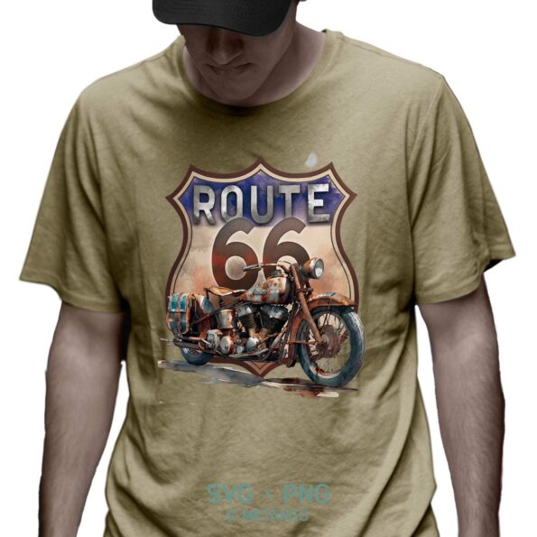 Route 66 in SVG PNG